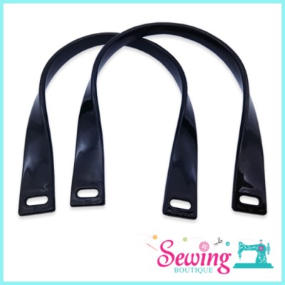 HANDLE - PLASTIC-14.5CM (BLACK)